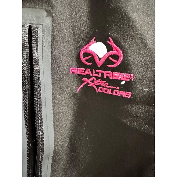 ✌️ 2/$40 ✌️ Realtree Colors Womens Camo Softshell Jacket With Zip Pocket sz M - Picture 3 of 8